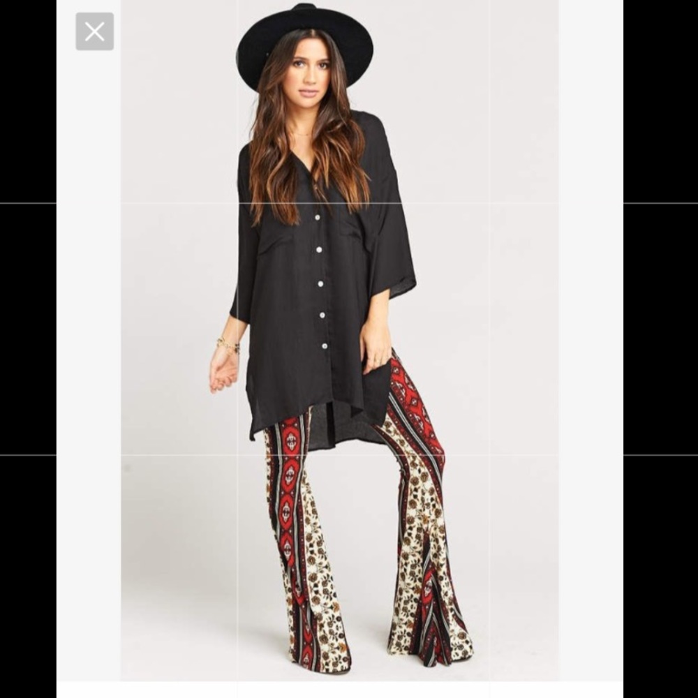 Show Me Your Mumu high waist bell bottoms ✌🏻